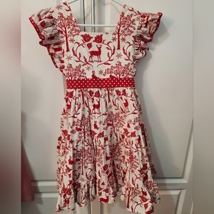 Eleanor Rose deer print dress